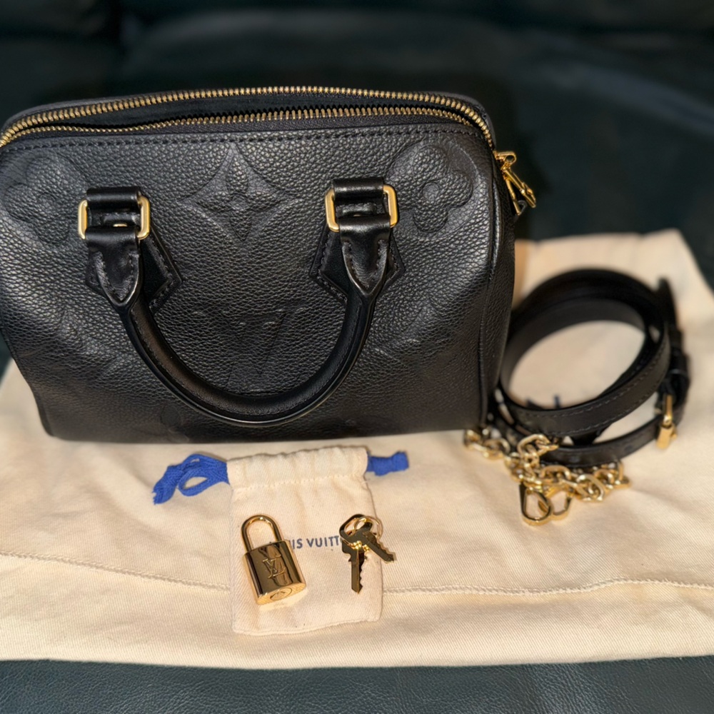 Speedy Bandoulière 20 Giant Monogram Empriente Louis Vutton